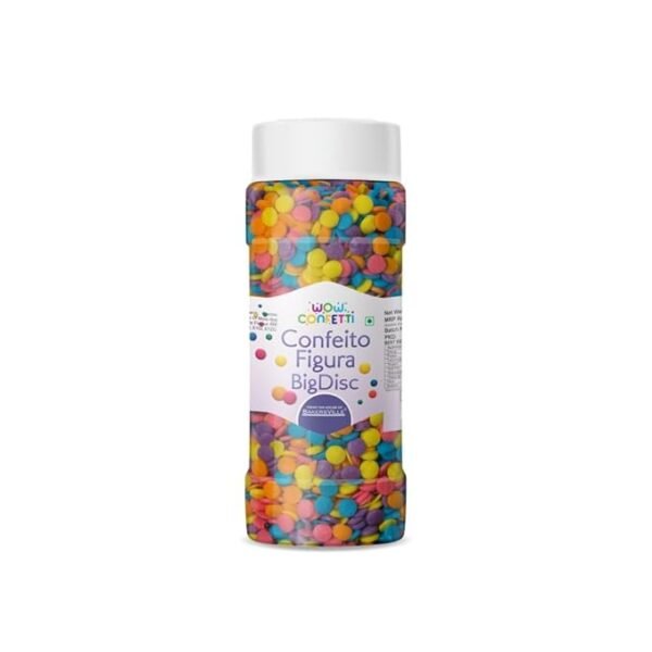 Wow Confetti Confeito Figura Big Disc, 50g